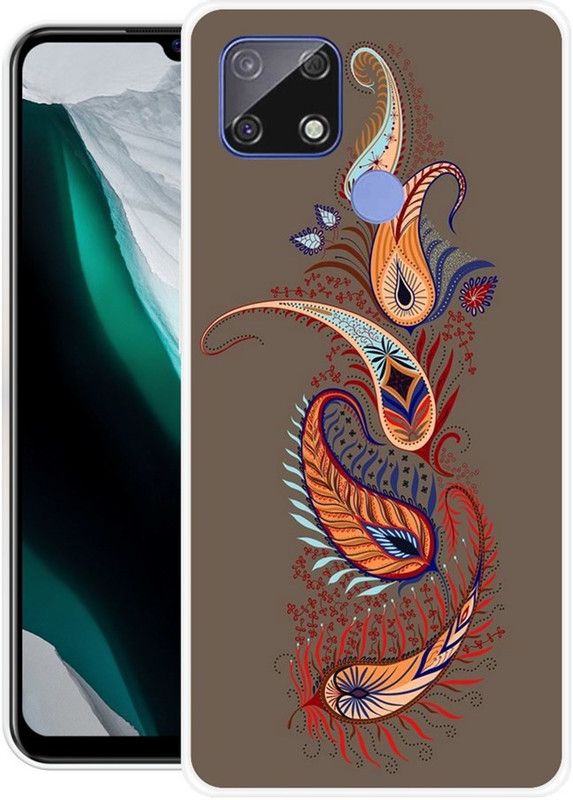 Shivay Mobicase Back Cover for Realme C25  (Multicolor, Dual Protection, Silicon, Pack of: 1)