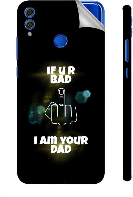 Snooky Huawei Honor 8x Mobile Skin  (Black)