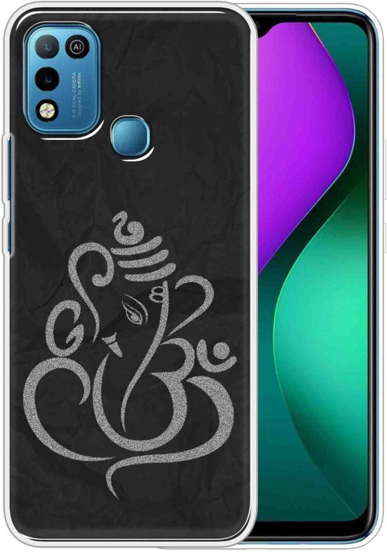 Vascase Back Cover for Infinix Smart 5  (Black, Dual Protection, Silicon, Pack of: 1)