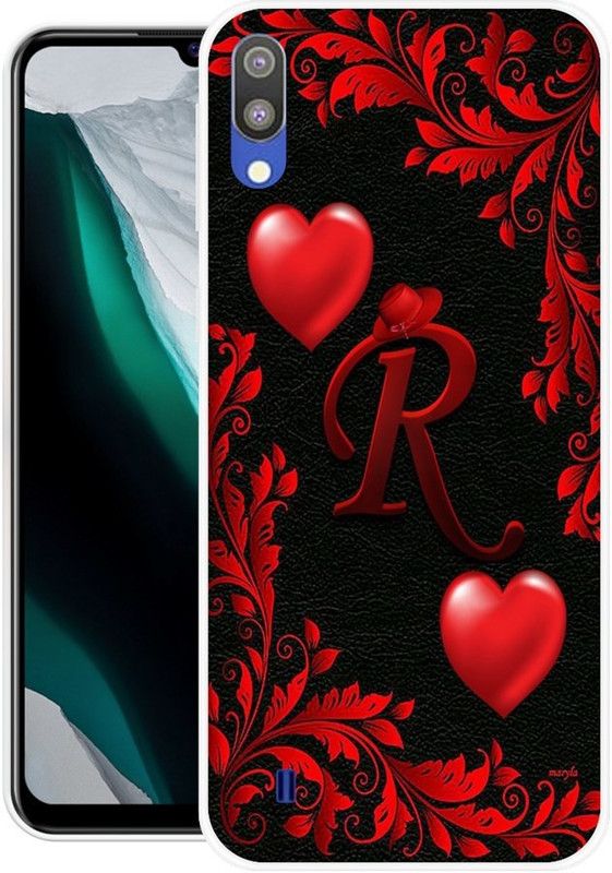 BLUEZAP Back Cover for Samsung Galaxy M01  (Red, Black, Grip Case, Silicon, Pack of: 1)
