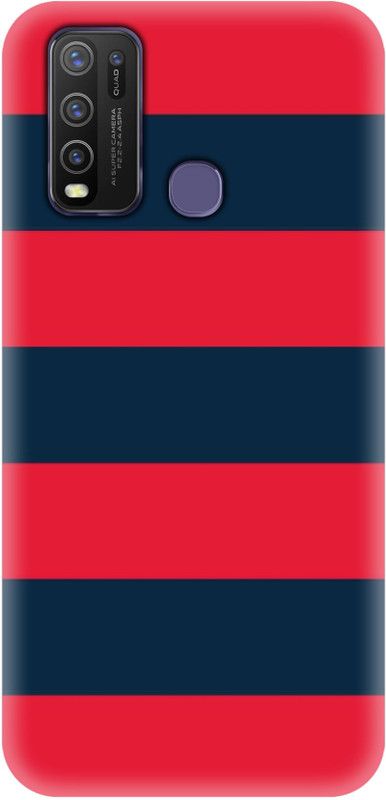 #Uncultured Back Cover for Vivo Y50, Vivo Y30  (Blue, Red, Hard Case, Pack of: 1)