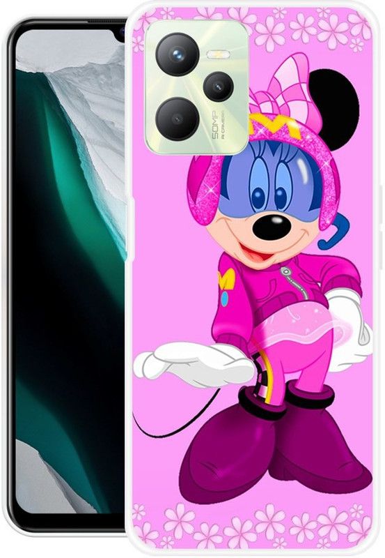 BAGRA Back Cover for Realme C35  (Multicolor, Grip Case, Silicon)
