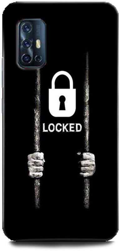 Afterglow Back Cover for Vivo V17 lock, locked  (Multicolor, Dual Protection, Pack of: 1)