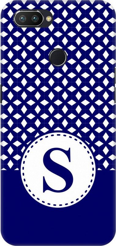 Coberta Case Back Cover for Realme U1  (Blue, White, Pack of: 1)