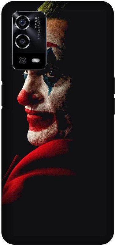 UMPRINT Back Cover for Oppo A55/CPH2325, Joker Superhero Printed Back Cover  (Multicolor, Hard Case, Pack of: 1)