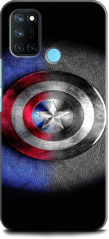 Afterglow Back Cover for Realme 7i CAPTAIN AMERICA, AVENGERS, MARVEL, COMICS, SHEILD, SUPERHERO  (Multicolor, Shock Proof, Pack of: 1)