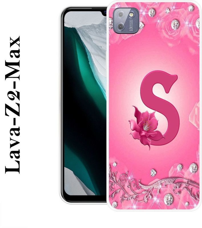 SIMAWAT Back Cover for Lava Z2 Max  (Pink, Silicon)