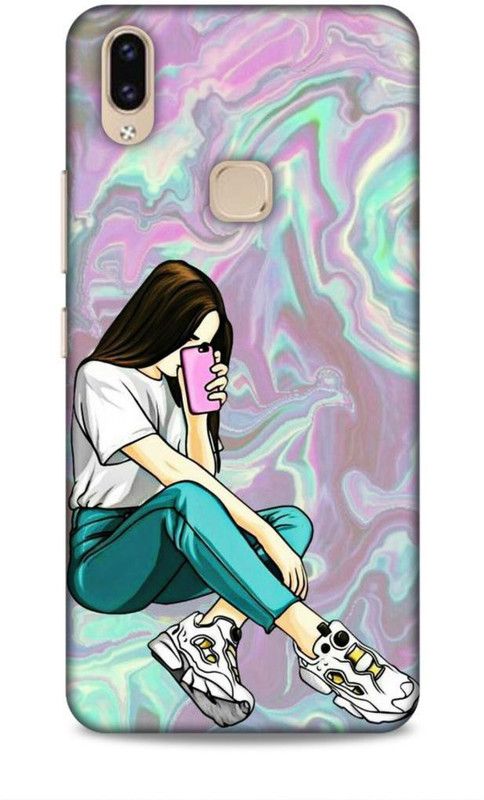Jellybird Back Cover for Vivo V9 Youth  (Multicolor, 3D Case)