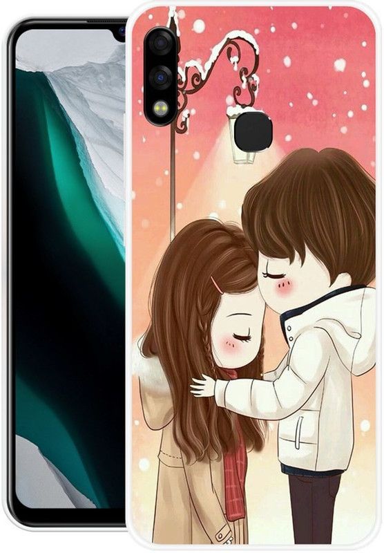 REALKING Back Cover for Infinix Hot 7, Infinix Hot 7 Pro  (Multicolor, Silicon)