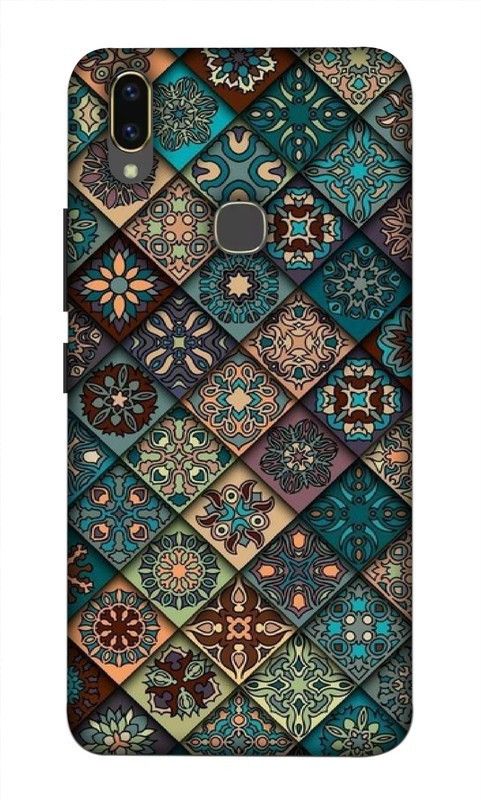 LUCKY MOBI.COM Back Cover for VIVO V9 YOUTH ( pettern wallpaper) PRINTED BACK COVER  (Multicolor, Waterproof, Pack of: 1)