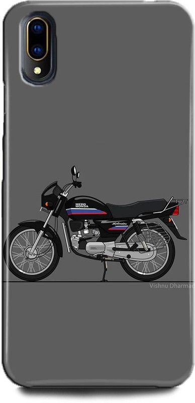 play fast Back Cover for Vivo V11 Pro/1804 SPLENDER BIKE PRINTED  (Multicolor, Hard Case, Pack of: 1)