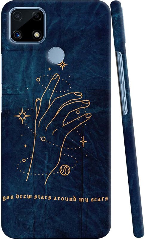 PEPART Back Cover for REALME NARZO 30A  (Multicolor, Pack of: 1)