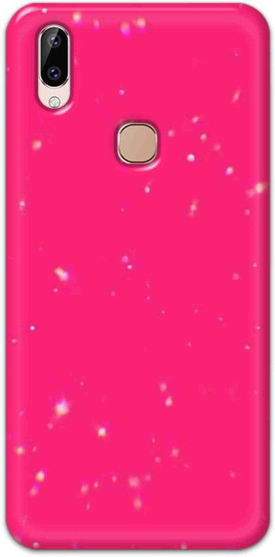 NDCOM Back Cover for Vivo Y83 Pro Pink Printed  (Multicolor, Hard Case, Pack of: 1)
