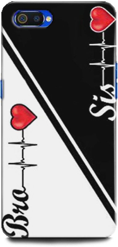 INTELLIZE Back Cover for Realme C2/RMX1945 Brother Sister Love,Printed  (Multicolor, Shock Proof, Pack of: 1)