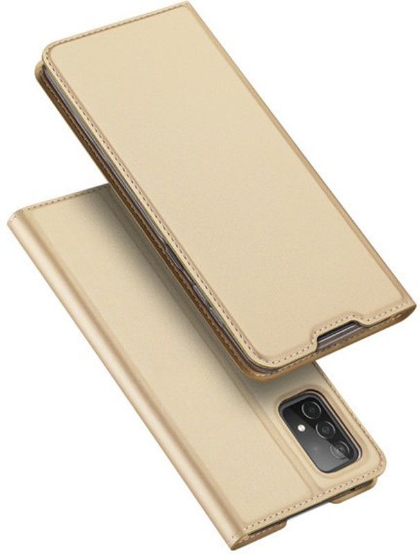 Elica Flip Cover for Xiaomi Redmi 9 Power 6.53"  (Gold, Shock Proof, Pack of: 1)