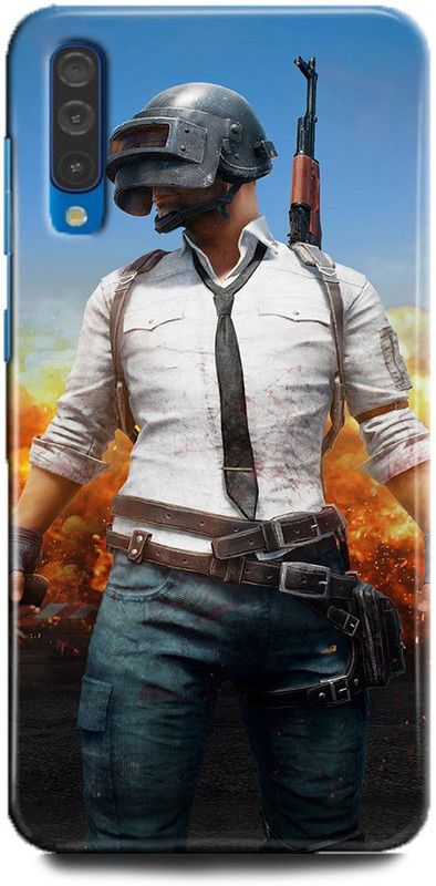 FIKORA Back Cover for Vivo S1/1907 PUBG GAME PRINTED  (Multicolor, Hard Case, Pack of: 1)