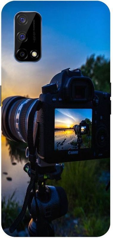 Bluvver Back Cover for Realme Narzo 30 Pro, RMX2117, Printed Camera,Photo Shoot Back Cover  (Multicolor, Hard Case, Pack of: 1)
