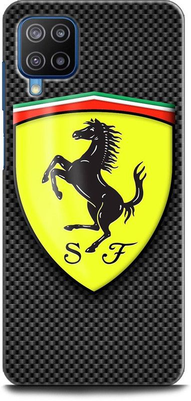 Afterglow Back Cover for SAMSUNG Galaxy F62 FERRARI, FERRARI LOGO, CAR, SPORTS CAR, SUPERCAR  (Multicolor, Shock Proof, Pack of: 1)