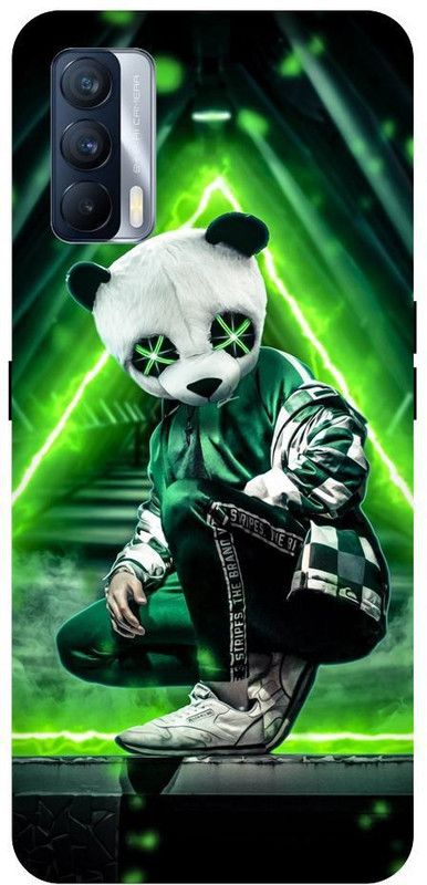 URCHIN Back Cover for Realme X7 Game over, Panda, Colourfull, Neon, Trap Boy, Street, Trap  (Multicolor, Shock Proof, Pack of: 1)