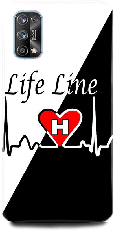MP ARIES MOBILE COVER Back Cover for realme 7 Pro, H NAME BACK COVER NAME WITH H H NAME H LETTER H H Letter H Alphabet  (Multicolor, Hard Case, Pack of: 1)