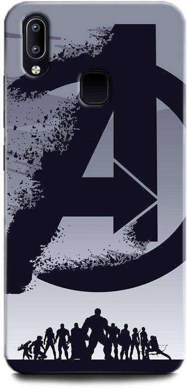 Afterglow Back Cover for Vivo Y95 AVENGERS LOGO, MARVEL, AVENGER, COMIC  (Multicolor, Shock Proof, Pack of: 1)