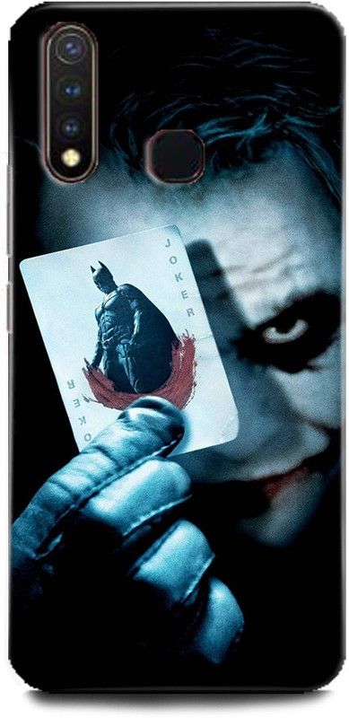 Afterglow Back Cover for Vivo U20 Joker, Batman, Batman Joker, Dark Knight, Why So Serious  (Multicolor, Dual Protection, Pack of: 1)