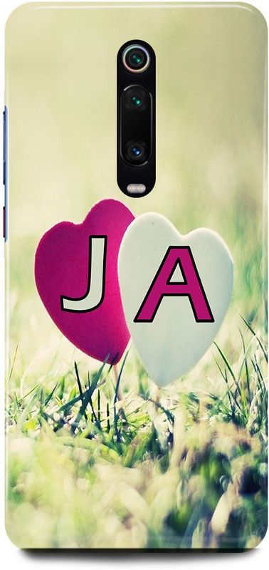 Dimora Back Cover for Redmi K20 Pro , J LOVES A NAME J NAME A LETTER ALPHABET J LOVE A NAME  (Multicolor, Hard Case, Pack of: 1)