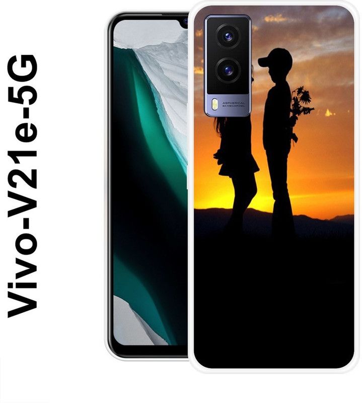 VITARO Back Cover for Vivo V21e 5G  (Multicolor, Silicon)