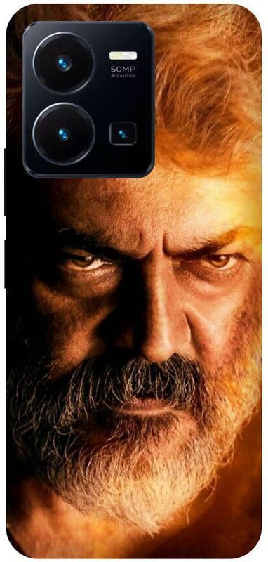FRONK Back Cover for vivo Y22s, V2206, AJITH, KUMAR, SOUTH, ACTOR, HERO  (Brown, Hard Case, Pack of: 1)