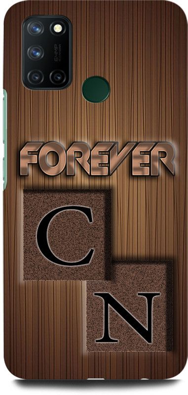 INTELLIZE Back Cover for Realme 7i  (Brown, Hard Case, Pack of: 1)