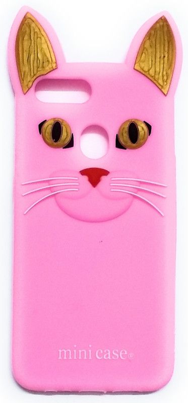 Shining Stars Back Cover for OPPO F9  (Gold, Pink, 3D Case, Silicon, Pack of: 1)