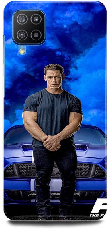 FRONK Back Cover for SAMSUNG Galaxy F62, JOHN, CENA, FAST, AND, FURIOUS,9, POSTER  (Blue, Hard Case, Pack of: 1)