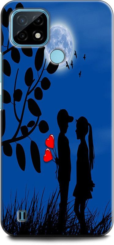 KEYCENT Back Cover for Realme C21Y, RMX3261 GIRL BOY, LOVE, ANIME, LOVELY GIRL, CARTOON, CUTE GIRL  (Multicolor, Pack of: 1)