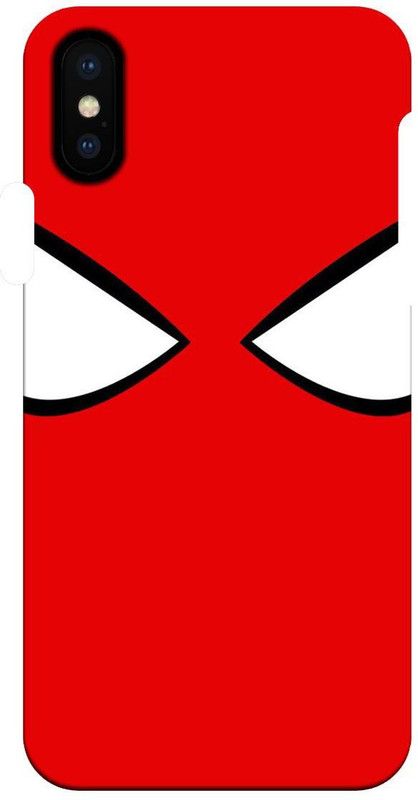 Smutty Back Cover for Apple iPhone X - Spider Eyes  (Multicolor, Hard Case, Pack of: 1)