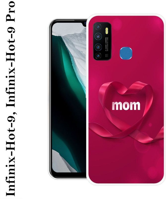 SUPERCASE Back Cover for Infinix Hot 9  (Red, Grip Case, Silicon)