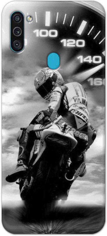 NDCOM Back Cover for Samsung Galaxy M11 Bike Lover Rider Printed  (Multicolor, Hard Case, Pack of: 1)