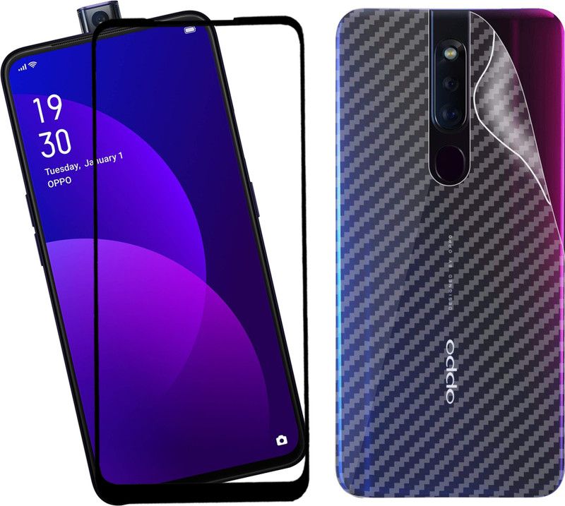 Unistuff Edge To Edge Tempered Glass for Oppo F11Pro  (Pack of 1)