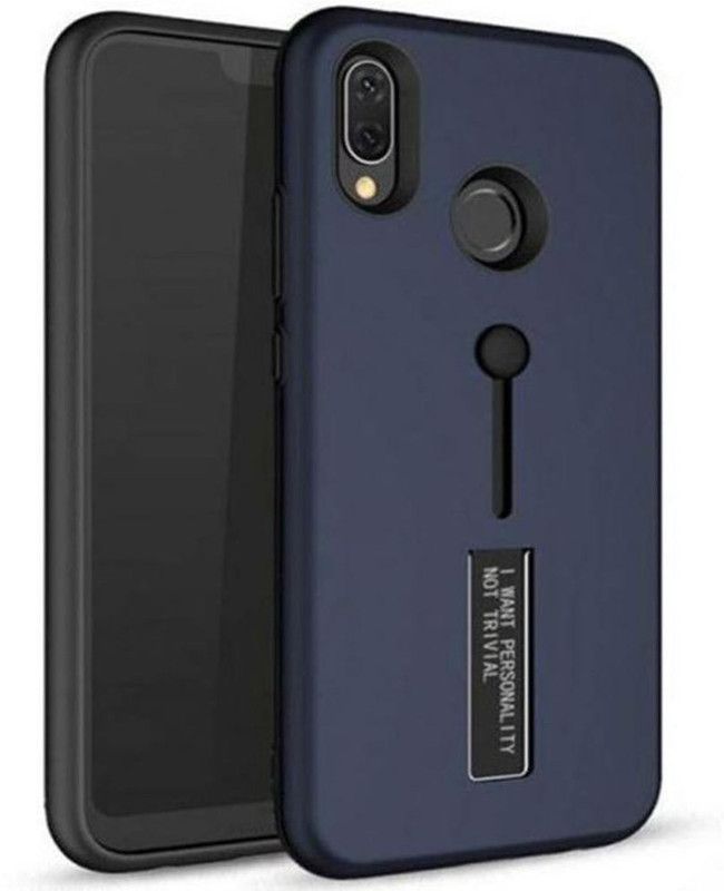 eCase Book Cover for Samsung Galaxy A30  (Blue, Grip Case, Pack of: 1)