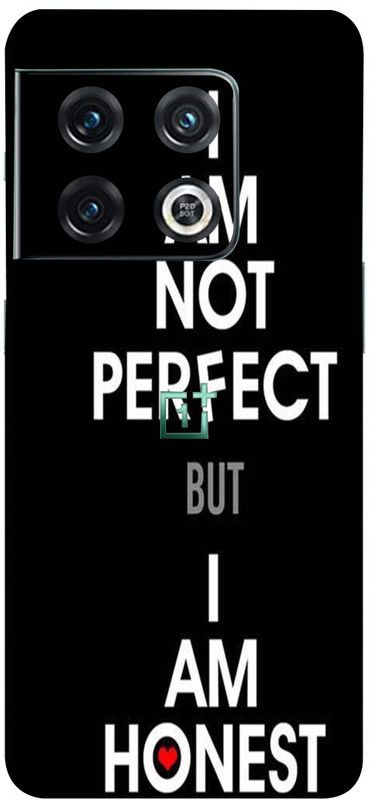 CLAXA Perfect Honest One Plus 10pro 5G Back Skin Guard, Perfect Honest Mobile Skin  (Perfect Honest Skin With Super matte finish)