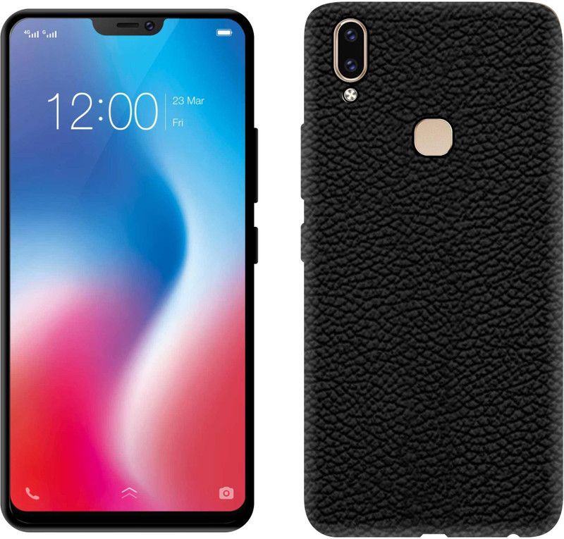 CASE CREATION Back Cover for Vivo V9  (Black, Grip Case, Pack of: 1)
