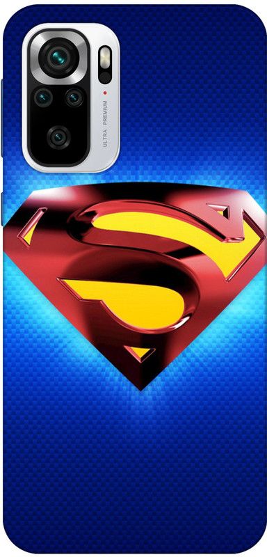 SUPER CASE Back Cover for Redmi Note 10s  (Blue, Grip Case, Silicon, Pack of: 1)