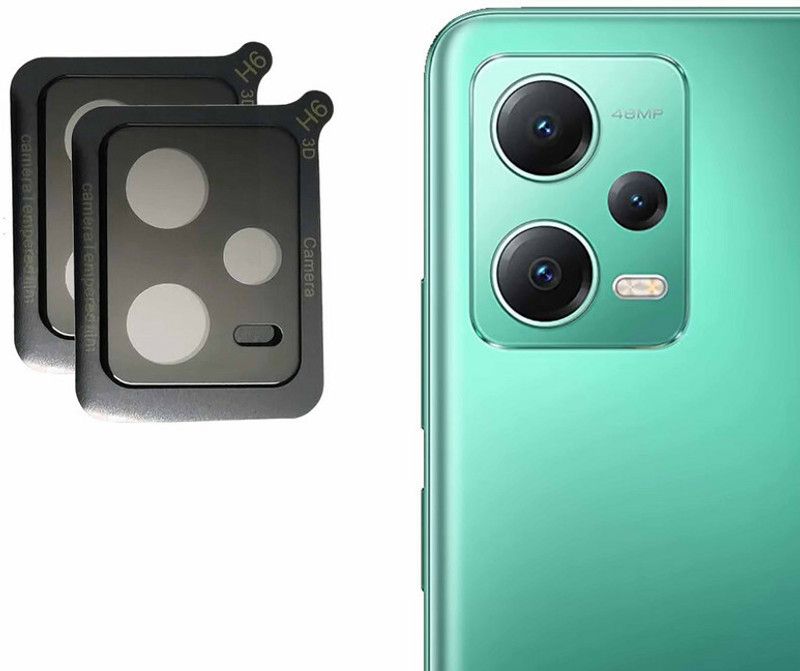 hirdesh Back Camera Lens Ring Guard Protector for REDMI Note 12 5G  (Pack of: 2)