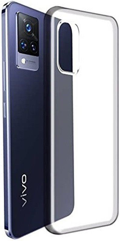 Bodoma Back Cover for Vivo V21 5G  (Transparent, Grip Case, Pack of: 1)