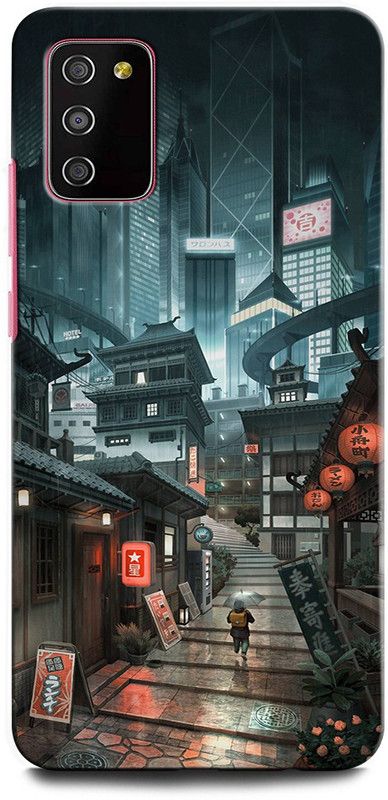 ORBIQE Back Cover for SAMSUNG Galaxy F02s SM TOKYO GHOUL, KENEKI, ANIME, GHOUL, SKULL  (Multicolor, Hard Case, Pack of: 1)
