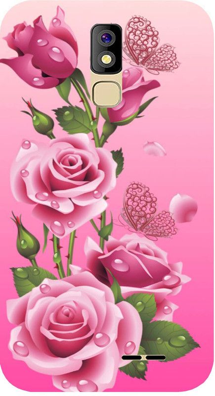 Amstyle Back Cover for Panasonic P100 Back Cover  (Multicolor, Anti-radiation, Silicon)