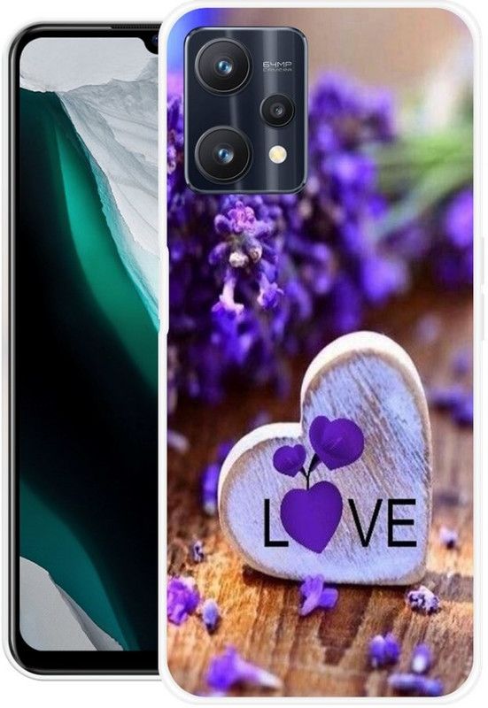 RJ14 (Online) Back Cover for Realme 9 Pro Plus 5G  (Purple, Brown, Grip Case, Silicon)