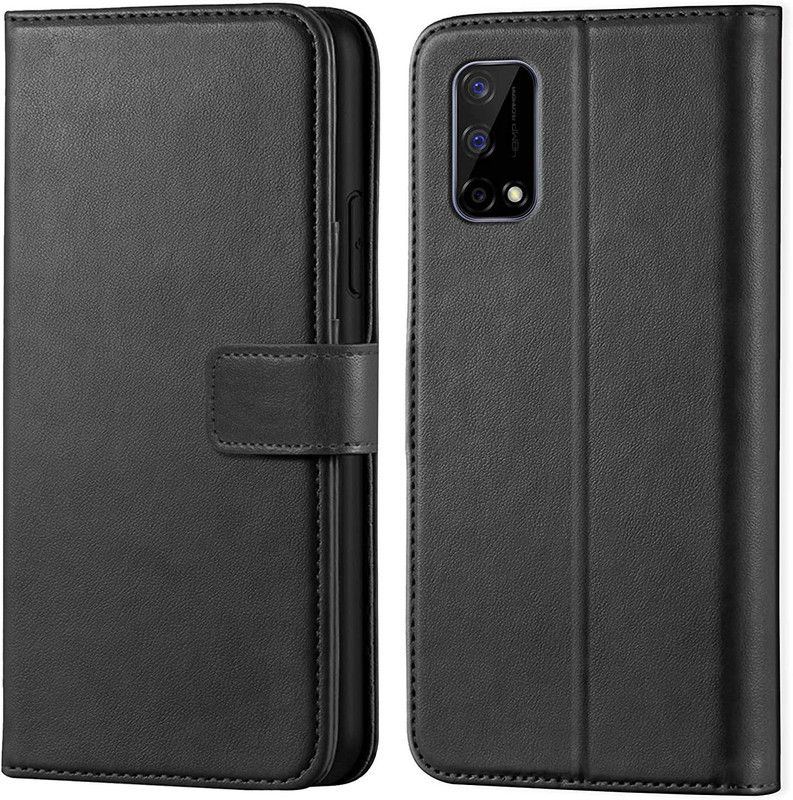 Casesily Flip Cover for Narzo 30 Pro  (Black, Magnetic Case, Pack of: 1)