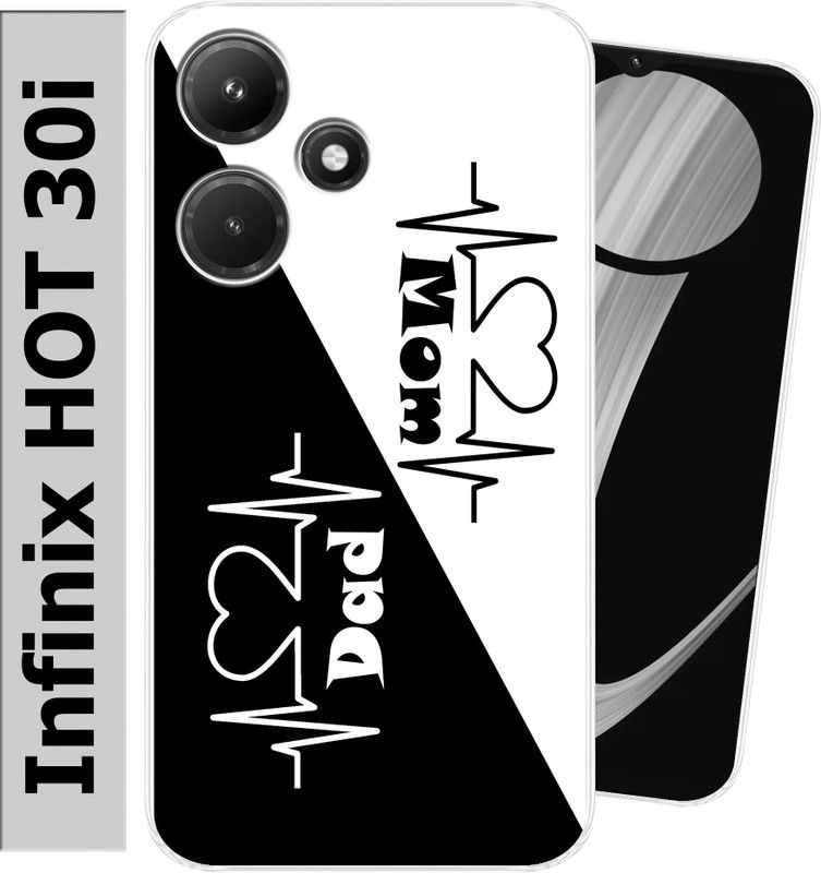Cooldone Back Cover for Infinix Hot 30i  (Multicolor, Grip Case, Silicon, Pack of: 1)