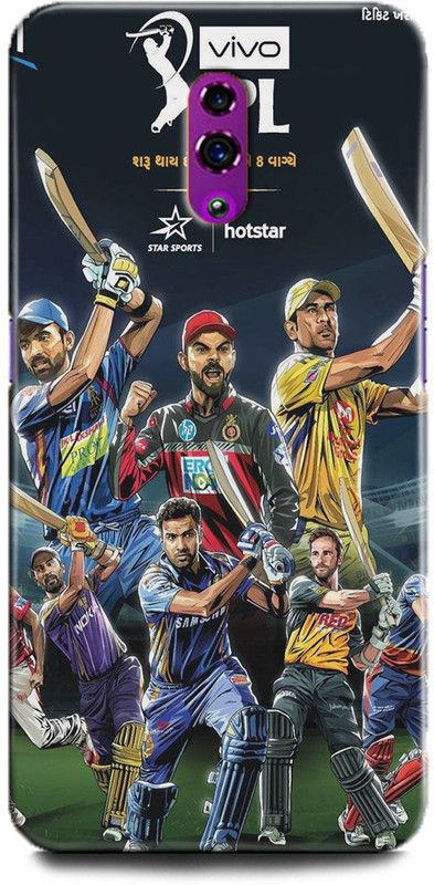 INTELLIZE Back Cover for Oppo Reno/CPH1919 rohit sharma,Printed  (Multicolor, Shock Proof)