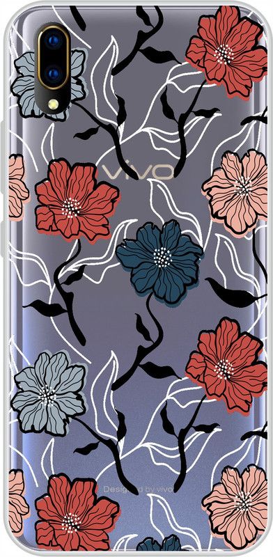 LoveCase Back Cover for Vivo V11 Pro  (Multicolor, Dual Protection, Silicon, Pack of: 1)